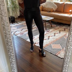 BCBG Snakeskin leggings size small